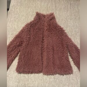 Mauve Fur Coat